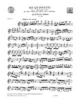 6 Quintettes, Op. 55 - Hautbois Ou Flûte-Quatuor A Cordes - BOCCHERINI